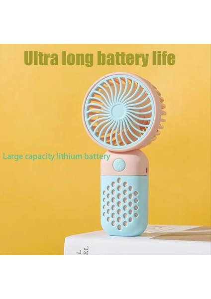 Sevimli Karikatür El Tipi Şarj Fanı, Öğrenciler Için Taşınabilir Mini USB Fan, Küçük Cep Boyutunda Soğutma Cihazı (Yurt Dışından) indirimleri