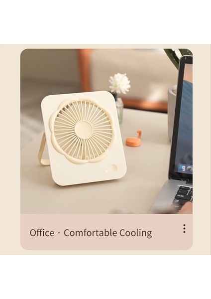 Taşınabilir Masa Vantilatörü USB Şarj Edilebilir Ultra Ince 180° Eğilebilir Katlanabilir Kişisel Sessiz El Tipi Ofis Için Gri (Yurt Dışından) fırsatları