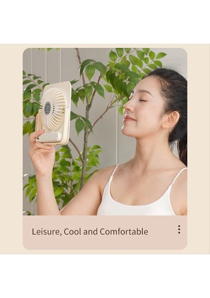 Taşınabilir Masa Vantilatörü USB Şarj Edilebilir Ultra Ince 180° Eğilebilir Katlanabilir Kişisel Sessiz El Tipi Ofis Için Gri (Yurt Dışından) indirimleri