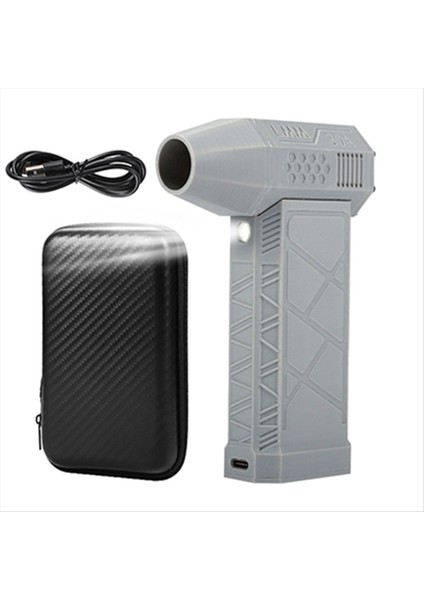 Elde Taşınabilir Hava Üfleyici 130000 Rpm Mini Fan, Fırçasız Motor, Pc ve Cihazlar Için Güçlü Kanal Temizleme Aracı (Yurt Dışından)