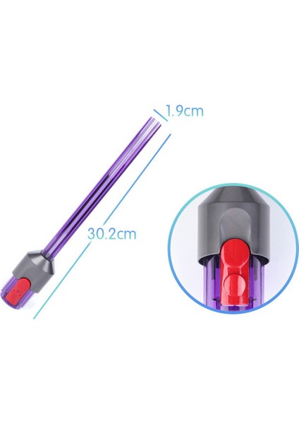 V10SLIM V12SLIM Hafif Borulu Dar Alan Temizleme Aparatı Yedek Kablosuz Elektrikli Süpürge Nozulu (Yurt Dışından) fırsatları