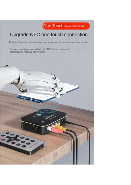 Nfc Dijital Ekran Bluetooth Adaptörü 5.0 Alıcı Verici 3,5 mm Ses (Yurt Dışından) fırsatları