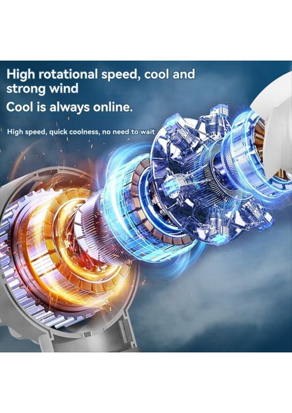 Yüksek Hızlı El Tipi Vantilatör 100 Hızlı Mini USB Şarjlı Taşınabilir Ev Masaüstü Küçük (Yurt Dışından) fırsatları