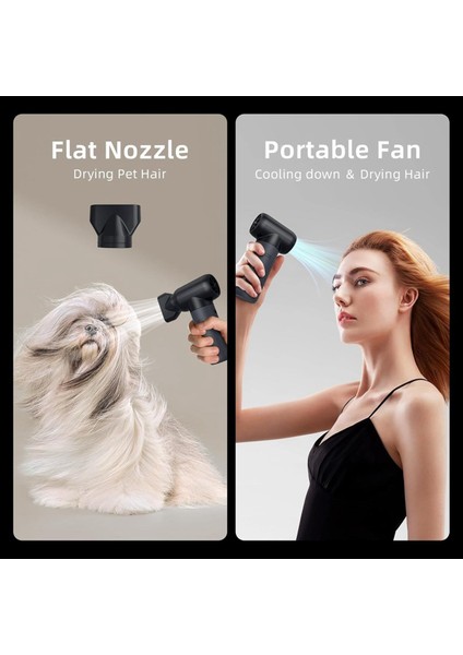 Basınçlı Hava Toz Alma Cihazı 180000 Rpm Turbofan Jet Fan 3 Vites Ayarlanabilir Kablosuz Üfleyici Araba ve Ev Temizlik Aracı (Yurt Dışından) modelleri