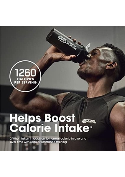 On Optimum Nutrition Serious Mass Muz Aromalı 2.73KG 8 Servis