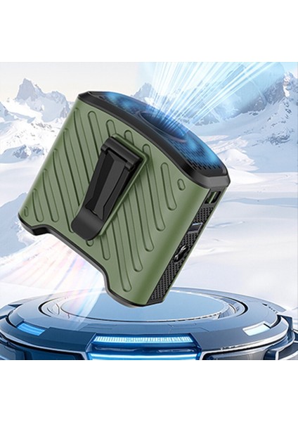 Belden Asılan Vantilatör Taşınabilir USB Şarjlı Büyük Kapasiteli Açık Hava Canlı Kamp El Tipi Küçük Elektrikli Turuncu (Yurt Dışından) fiyatları