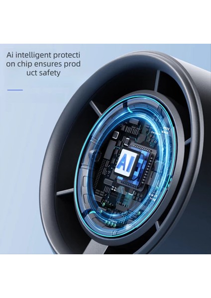 Taşınabilir Fan El Tipi Masaüstü Küçük Şarj Edilebilir Mini Turbo Yüksek Hızlı USB Siyah (Yurt Dışından) modelleri