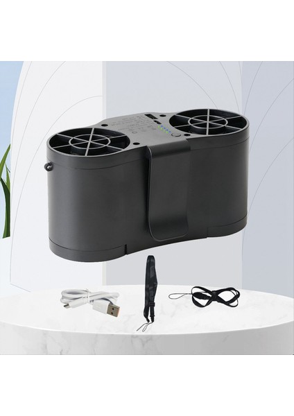 Taşınabilir Bel Vantilatörü Acil Durum Mobil Güç 20000MAH Elektrikli Soğutucu Hava Akışı /çiftlik/seyahat/balıkçılık Için (Yurt Dışından) fiyatları