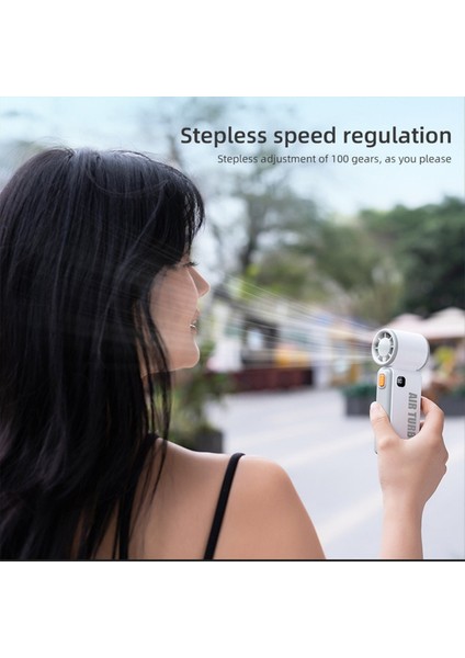 Mini El Tipi Şiddetli Fan USB Şarjlı Açık Hava Pil Taşınabilir Yüksek Hızlı Küçük Beyaz (Yurt Dışından) indirimleri