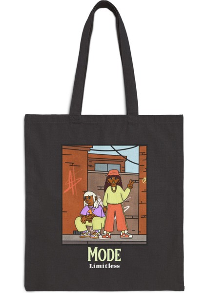 Limitless Mode: Own The Streets Gabardin Tote Çanta fiyatları