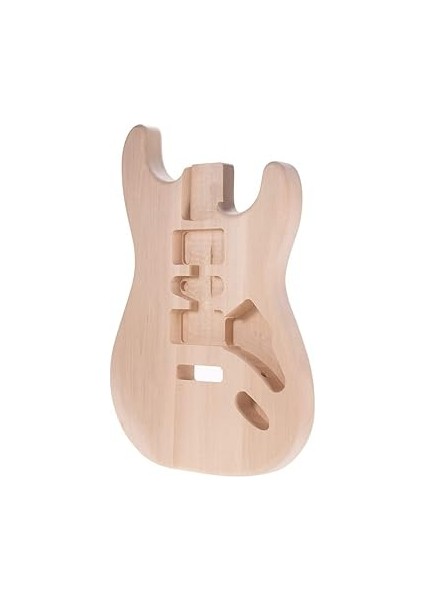ST01-DT Bitmemiş El Işi Gitar Gövde Ihlamur Ağacı Elektro Gitar Gövde Gitar Namlu Yedek Parçaları fiyatları