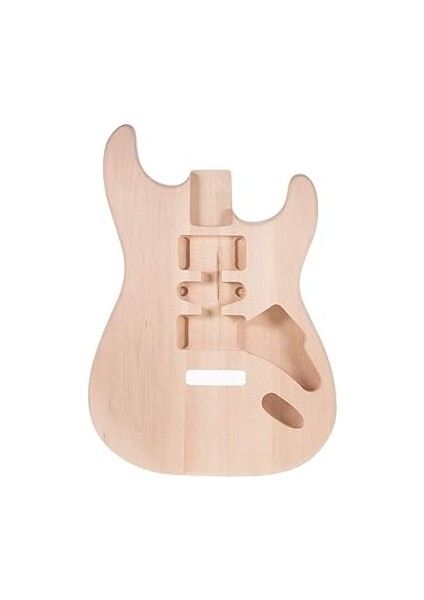 ST01-DT Bitmemiş El Işi Gitar Gövde Ihlamur Ağacı Elektro Gitar Gövde Gitar Namlu Yedek Parçaları fırsatları