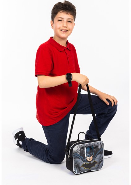 Lisanslı Batman Figürlü Beslenme Çantası modelleri