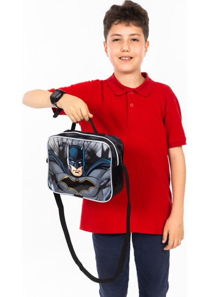 Lisanslı Batman Figürlü Beslenme Çantası fırsatları