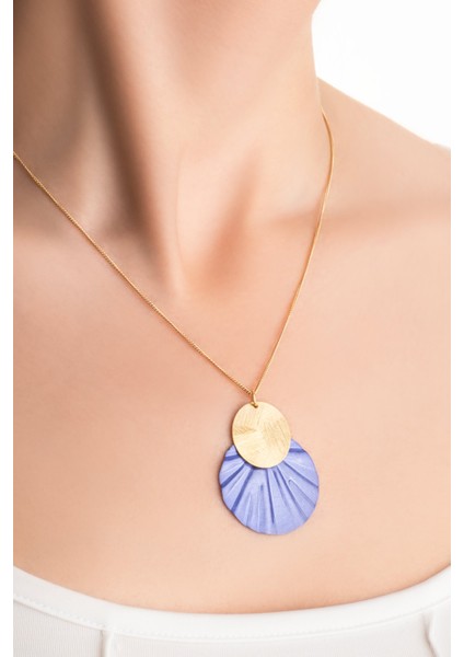 Marakeş Rüzgarı 18 Ayar Sarı Altın Kaplama 45 cm Gümüş Kolye fiyatları