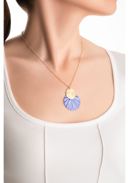 Marakeş Rüzgarı 18 Ayar Sarı Altın Kaplama 45 cm Gümüş Kolye fırsatları