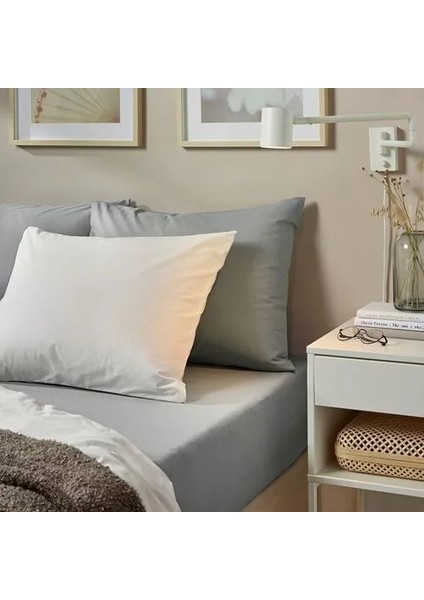 Dvala Lastikli Çarşaf Açık Gri 140 x 200 cm modelleri