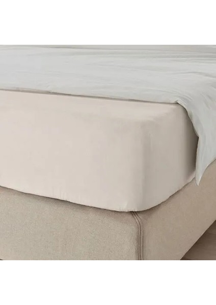 Dvala Lastikli Çarşaf Bej 160 x 200 cm fiyatları