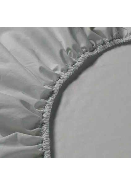 Dvala Lastikli Çarşaf Açık Gri 160 x 200 cm indirimleri