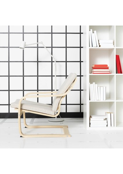 Poang Sallanan Koltuk Ekru Bej Katorp Ekru Bej Alçak Arkalıklı indirimleri