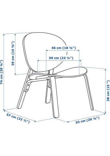 Fröset Ahşap Koltuk Siyah Vernikli Meşe Kaplama fiyatları