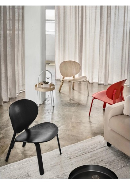 Fröset Ahşap Koltuk Siyah Vernikli Meşe Kaplama modelleri