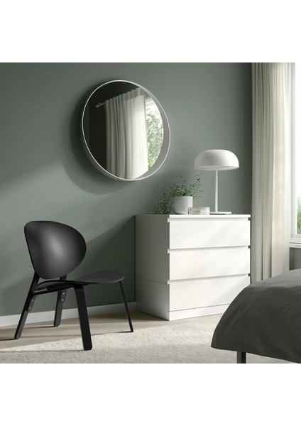 Fröset Ahşap Koltuk Siyah Vernikli Meşe Kaplama fırsatları