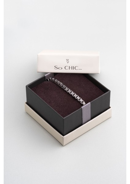 Italyan Orcus 9 Ayar Sarı Altın 23 cm Gümüş Erkek Pırlanta Bileklik indirimleri