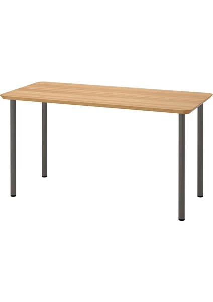 Anfallare / Adıls Çalışma Masası Bambu Gri 140 x 65 cm