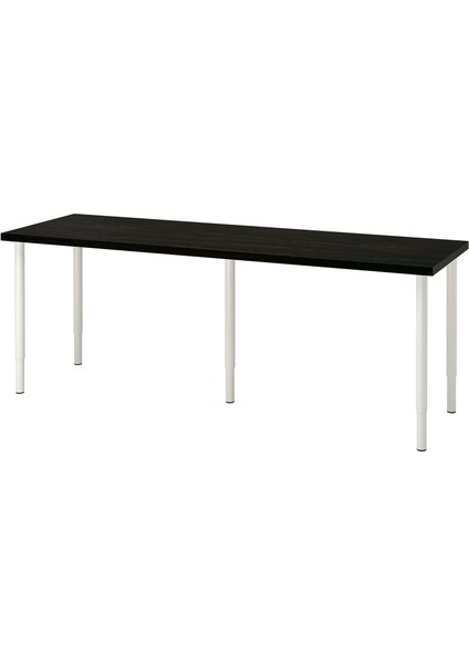Lagkapten / Olov Çalışma Masası Venge Beyaz 200 x 60 cm