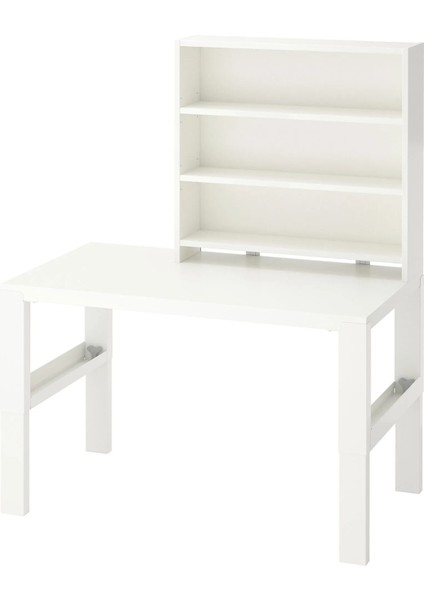 Pahl Çocuk Çalışma Masası Beyaz 96 x 58 cm Kitaplıklı