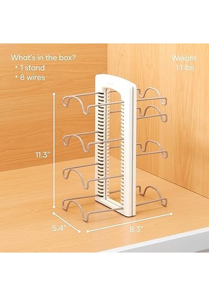 50173 Wrapstand Kitchen Wrap Box Düzenleyici, Tek Boy, New Caddy fırsatları