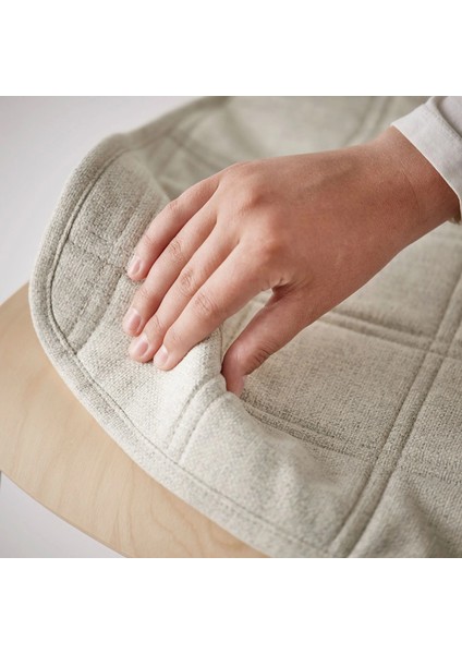 Laktare Çalışma Sandalyesi Bej Beyaz indirimleri