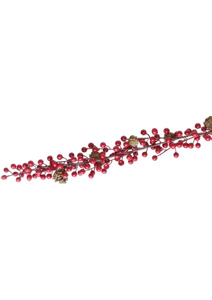 Yılbaşı Dekor Süsleri Kozalaklı Berry Kokina Garland 150 cm fırsatları