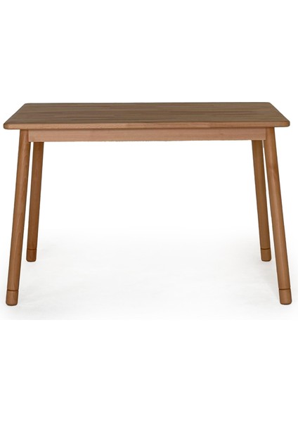 Alaçatı 4 Kişilik Masif Kayın Ahşap Masa Takımı, 4 Sandalye - Bej 115x80 fiyatları