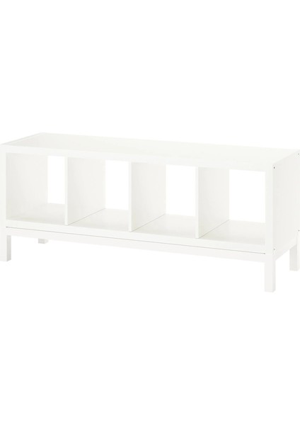 Kallax Açık Raf Ünitesi Beyaz 147 x 59 cm