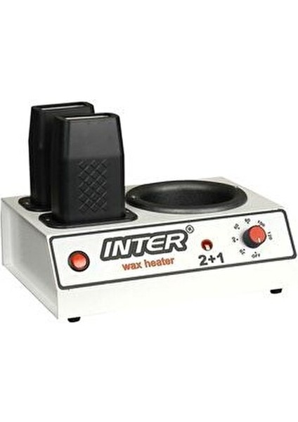 Inter Ağda Makinesi 2+1 Kartuş ve 800 gr Kavanoz Ağda ile Uzun Ömürlü Metal Gövde modelleri