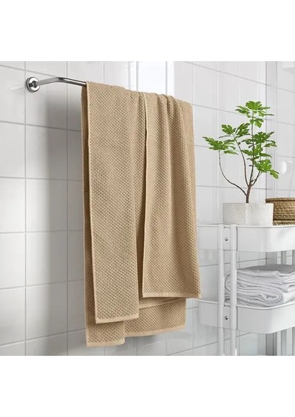 Gulvıal Banyo Havlusu Bej 100 x 150 cm ( modelleri