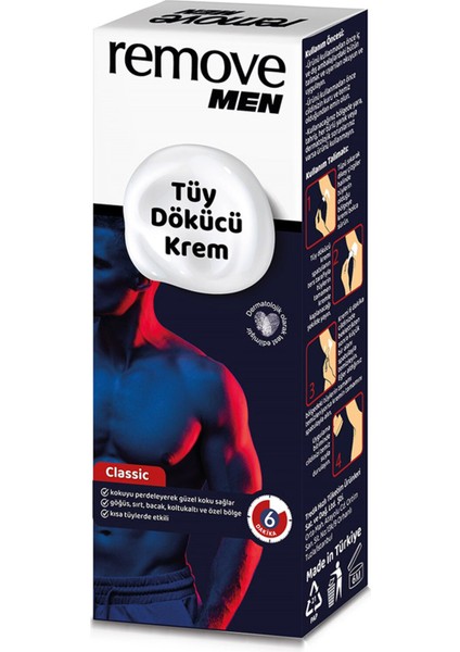 Men Tüy Dökücü Krem For Men Klasik 100ML 2 Adet