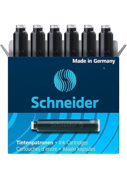 Dolmakalem Kartuşu 6'lı Siyah