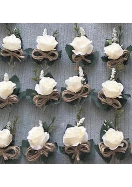 Lastikli Güllü Nedime Bilekliği 12 Adet