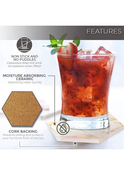 Tutucu Mermer Tasarım Seramik Coaster Seti Süper Emici Sıcak ve Soğuk Içecek ile Emici Içecekler Için 24 Ad (Yurt Dışından) indirimleri