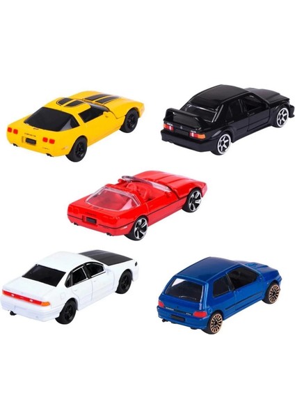 Majorette Youngster 90S 5'li Araç Seti modelleri