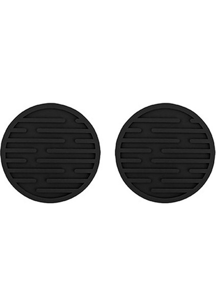 2 Paket Silikon Kaymaz Paspaslar Sıcak Içecek Tutucu Kupa Tutucu Ev Mutfak Aksesuarları Bardak Altlıkları (Yurt Dışından)