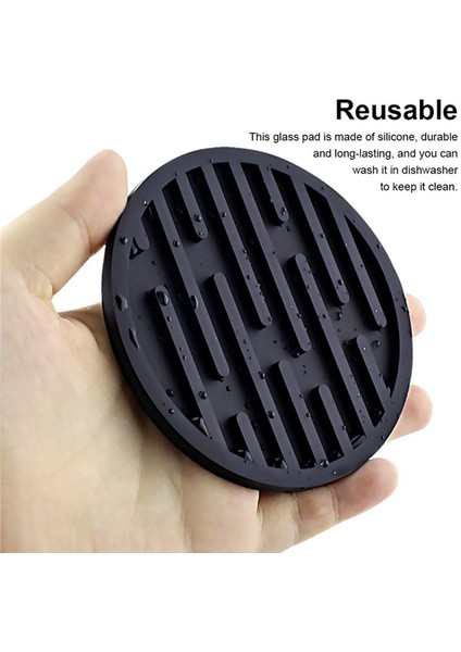 2 Paket Silikon Kaymaz Paspaslar Sıcak Içecek Tutucu Kupa Tutucu Ev Mutfak Aksesuarları Bardak Altlıkları (Yurt Dışından) modelleri