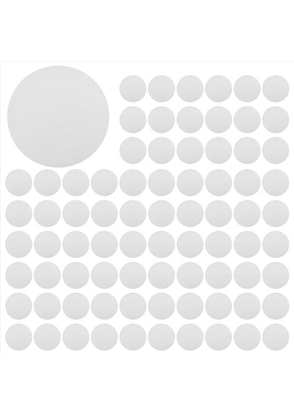 Yuvarlak Şekli Sızıntı Kanıtı Kağıt Film Kahve Dökülmesi Kanıt Contası Sızıntı Kanıtı Kağıt Filmler Tek Kullanımlık Süt Çay Sızdırmazlık Filmi 13CM (Yurt Dışından)