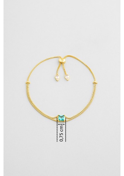 Ocean Eyes 18 Ayar Sarı Altın Kaplama Ayarlanabilir Gümüş Bileklik modelleri