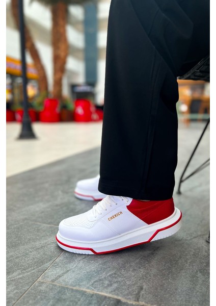 CH075 - Cbt Signature Erkek Ayakkabı Beyaz/kırmızı fırsatları
