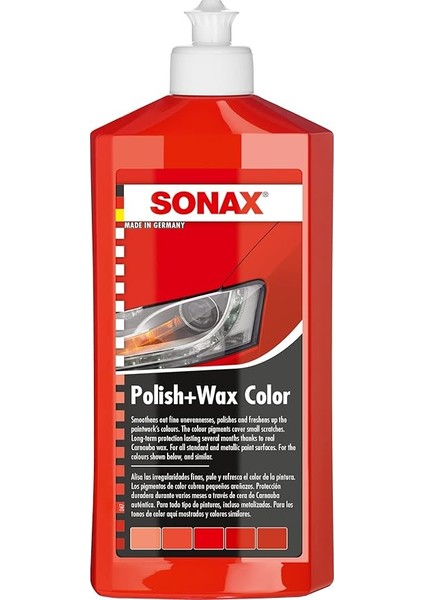 296 400 Nano Parlatıcı ve Koruyucu Cila, Renkli, 500 ml