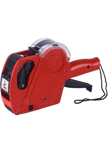 Motex MX-5500 Etiket Makinesi Fiyatlandırma Etiket Tabancası Yeni Sürüm 8 Hane (Kırmızı)